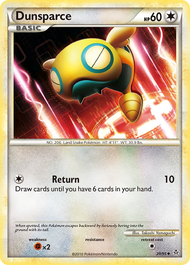 Dunsparce #29, HS—Unleashed