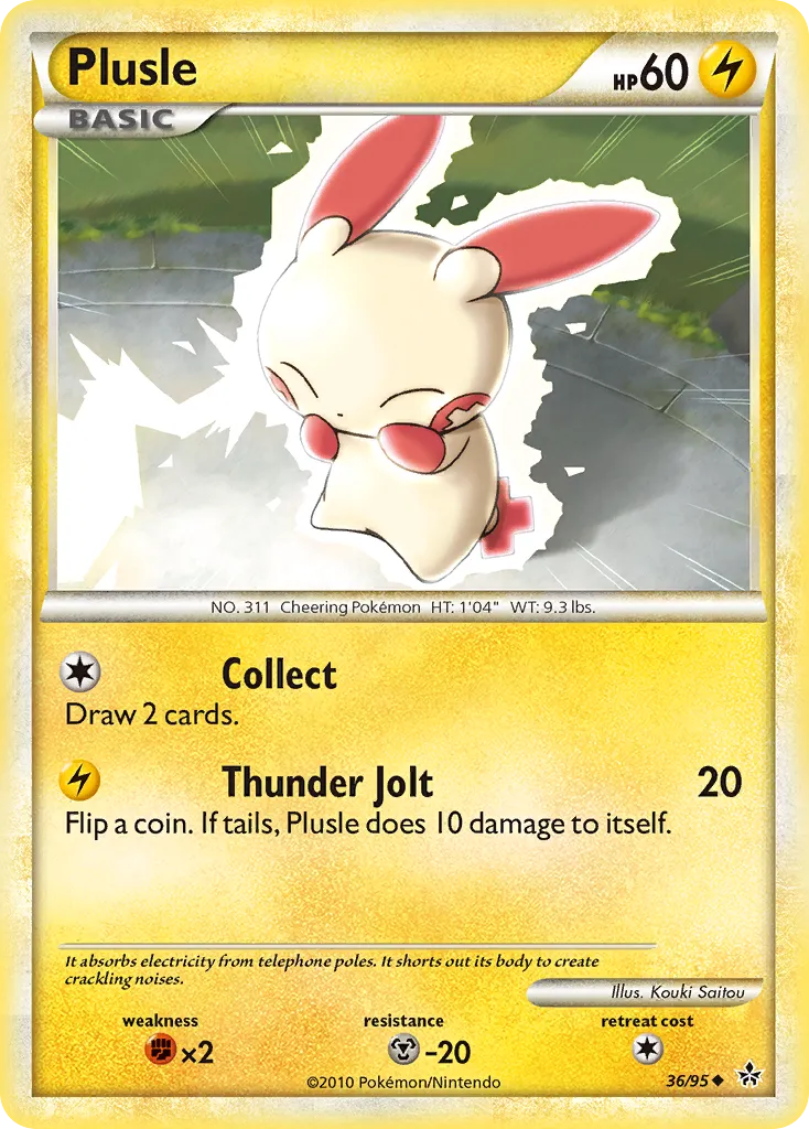 Plusle #36, HS—Unleashed