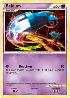 Beldum #44, Reverse Foil