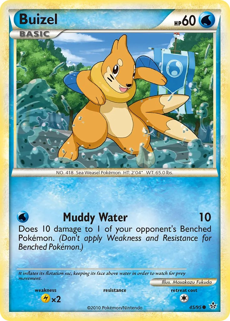 Buizel #45, HS—Unleashed