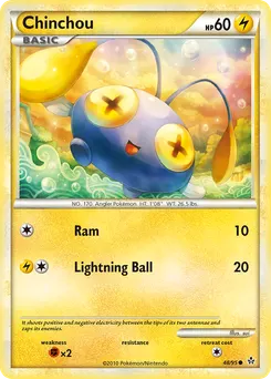 Chinchou #48, Reverse Foil
