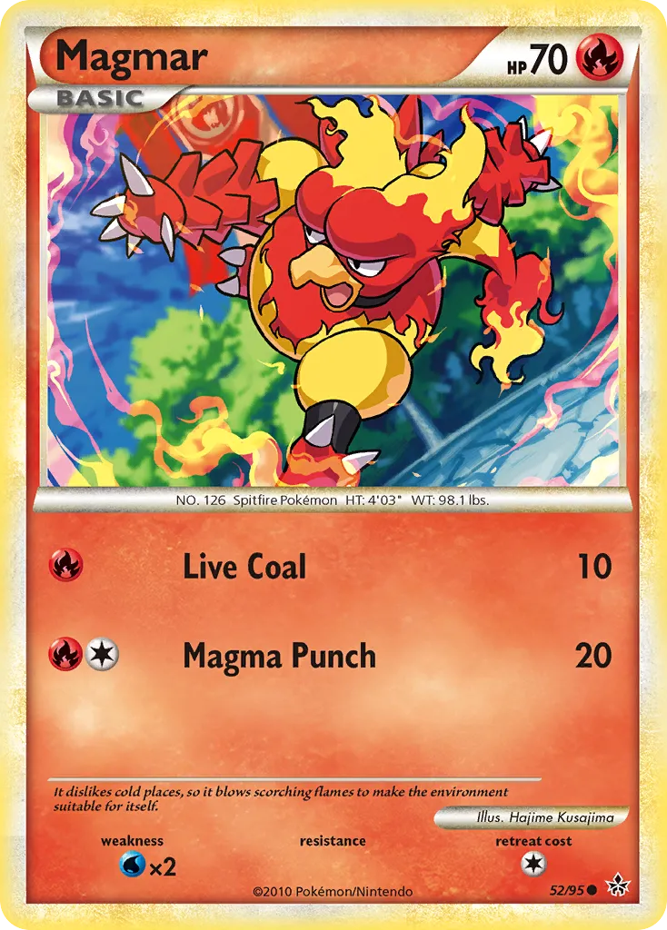 Magmar #52, HS—Unleashed