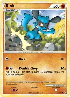 Riolu #60, Reverse Foil