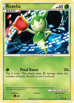 Roselia #61, Reverse Foil