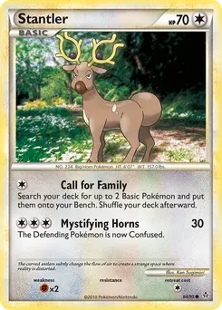 Stantler #64, Reverse Foil