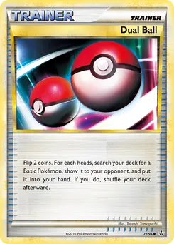 Dual Ball #72, Reverse Foil