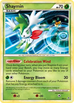 Shaymin #8, Reverse Foil