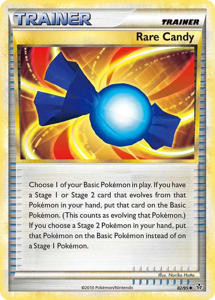 Rare Candy #82, HS—Unleashed Reverse Foil