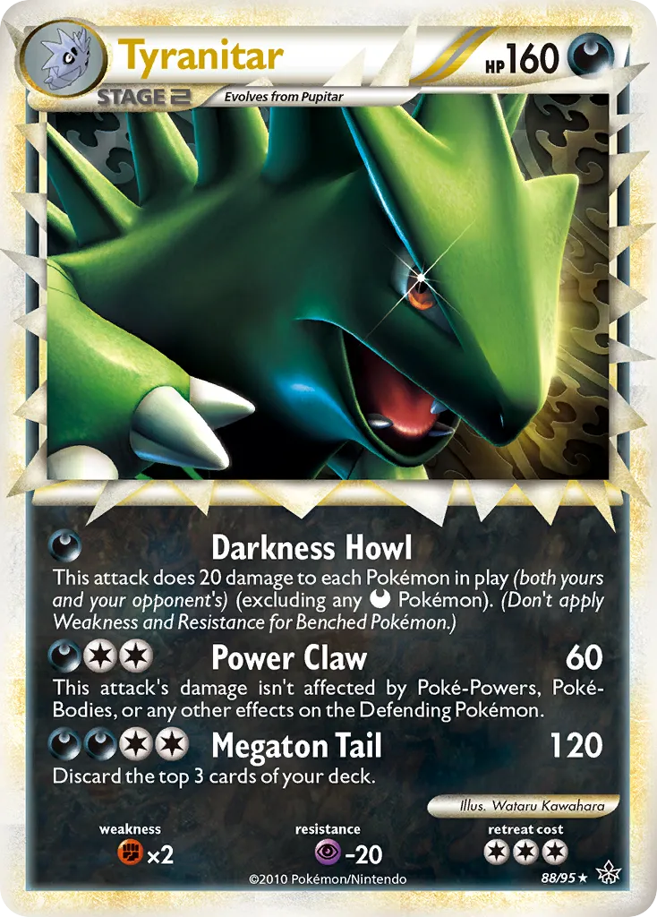 Tyranitar #88, HS—Unleashed