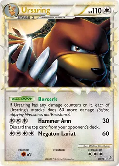 Ursaring #89, Standard