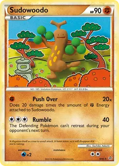 Sudowoodo #9, Reverse Foil