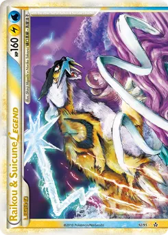 Raikou & Suicune LEGEND #92, Standard