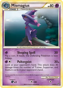 Mismagius #19, Reverse Foil