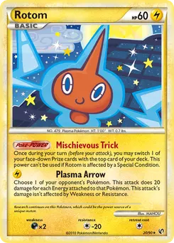 Rotom #20, Reverse Foil