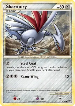 Skarmory #21, Reverse Foil