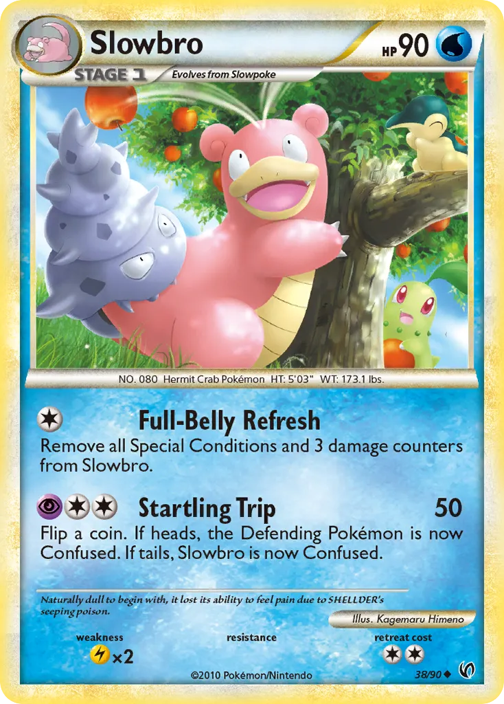 Slowbro #38, HS—Undaunted