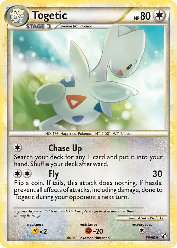 Togetic #39, HS—Undaunted Reverse Foil