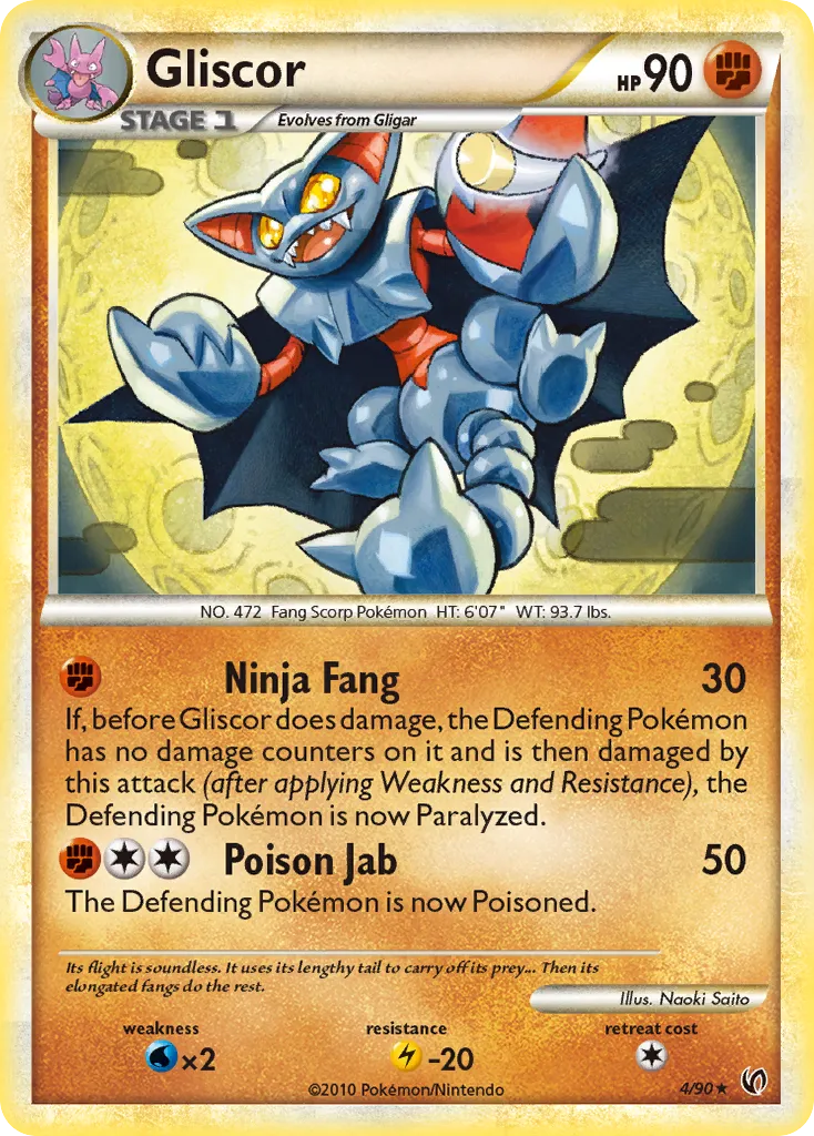 Gliscor #4, HS—Undaunted