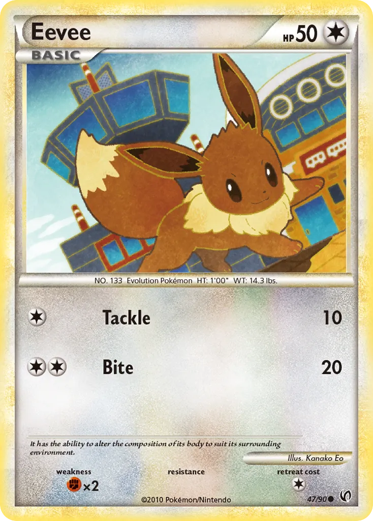 Eevee #47, HS—Undaunted