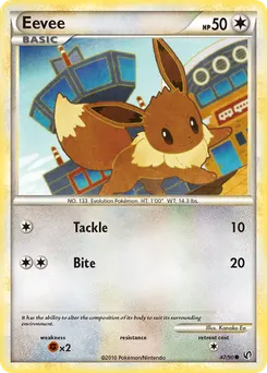 Eevee #47, Reverse Foil