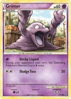 Grimer #50, Reverse Foil