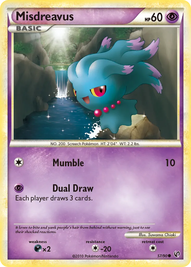 Misdreavus #57, HS—Undaunted Reverse Foil