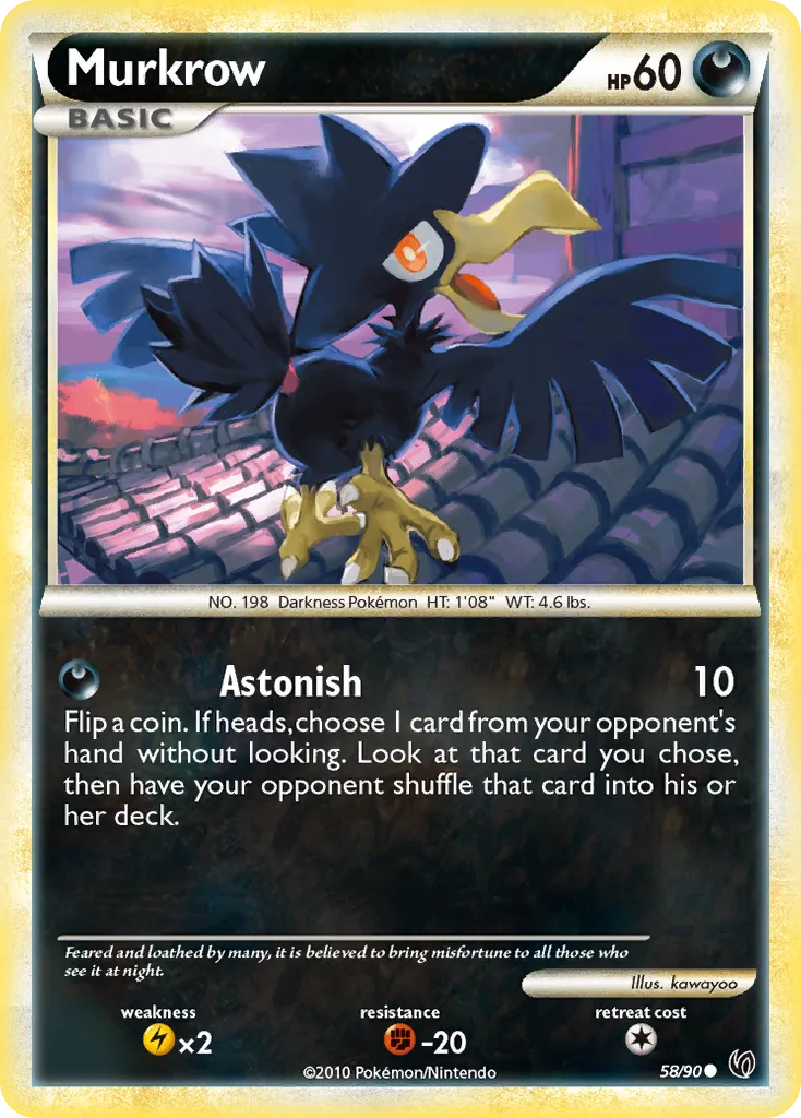 Murkrow #58, HS—Undaunted
