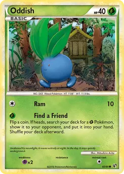 Oddish #60, Reverse Foil