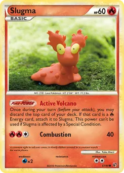 Slugma #67, Reverse Foil