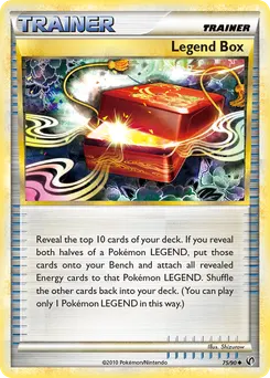 Legend Box #75, Reverse Foil