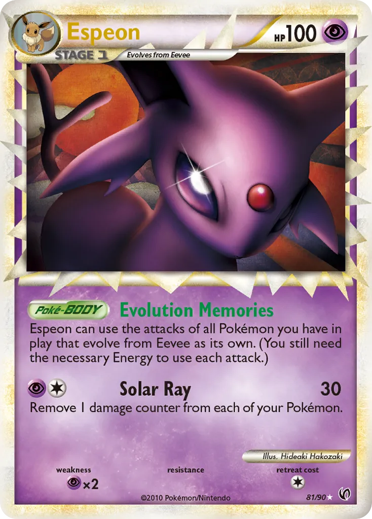 Espeon #81, HS—Undaunted