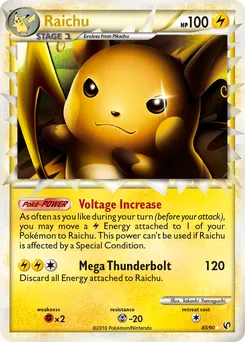 Raichu #83, Standard