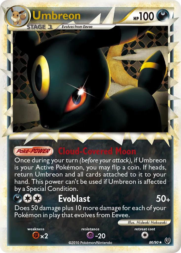 Umbreon #86, HS—Undaunted