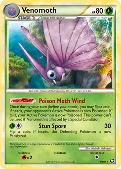 Venomoth #11, Reverse Foil