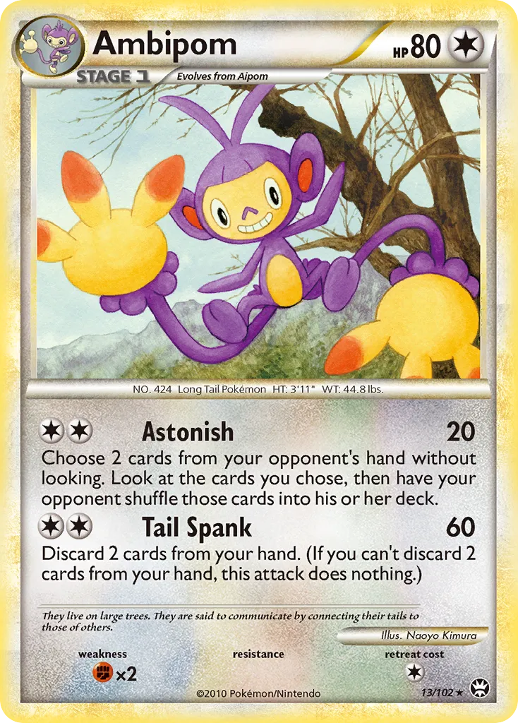 Ambipom #13, HS—Triumphant Reverse Foil