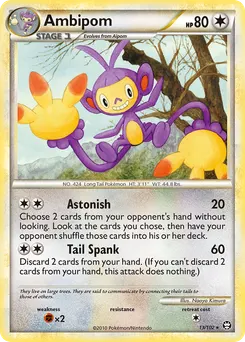 Ambipom #13, Reverse Foil