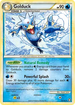 Golduck #22, Reverse Foil