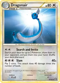 Dragonair #32, Reverse Foil
