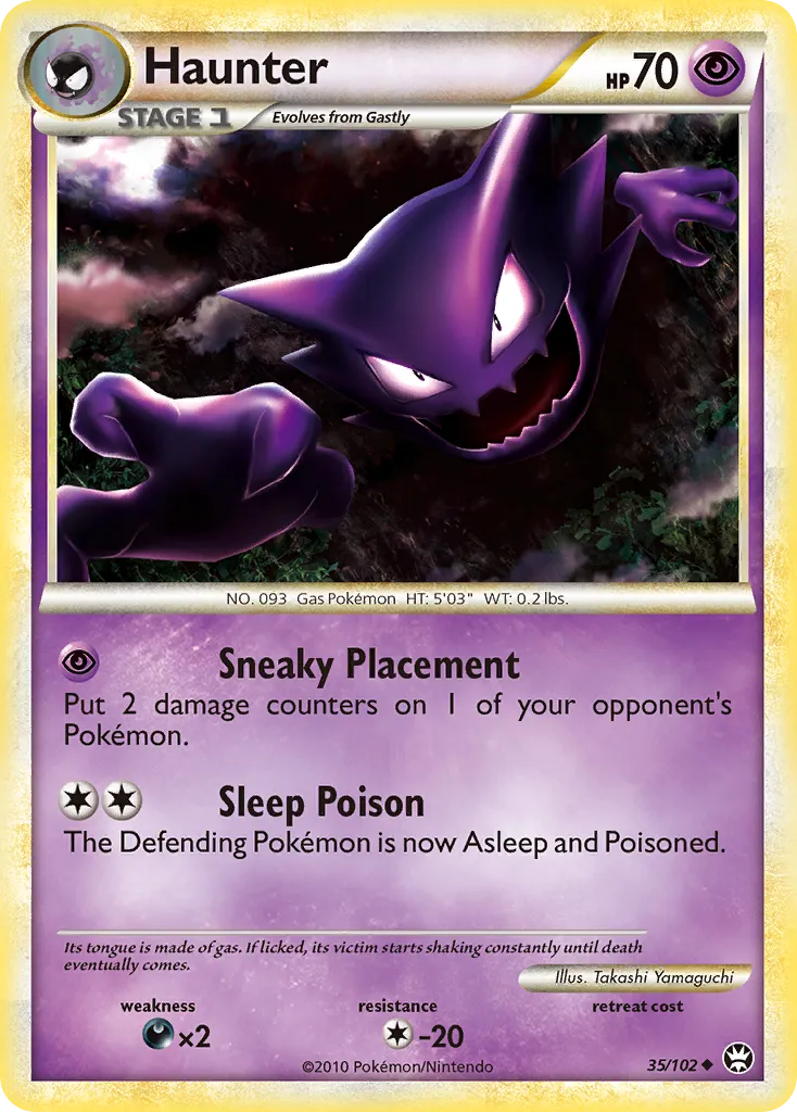 Haunter #35, HS—Triumphant Reverse Foil