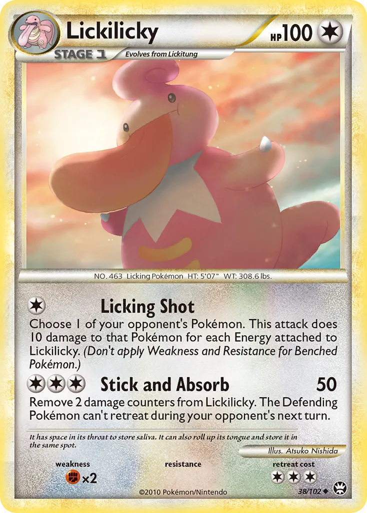Lickilicky #38, HS—Triumphant
