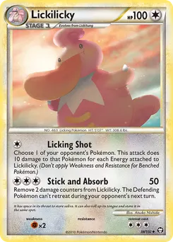 Lickilicky #38, Reverse Foil