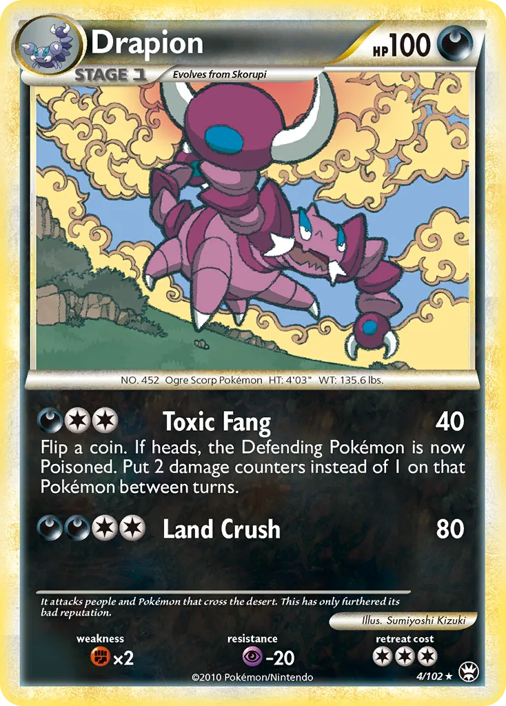 Drapion #4, HS—Triumphant