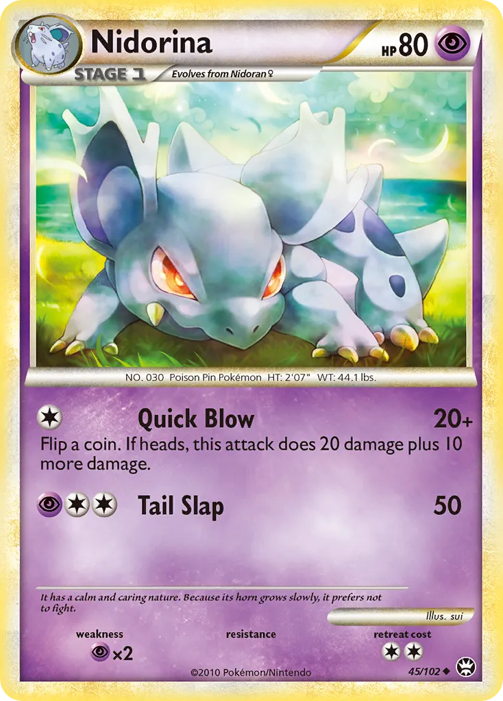 Nidorina #45, HS—Triumphant