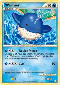 Wailmer #52, Reverse Foil