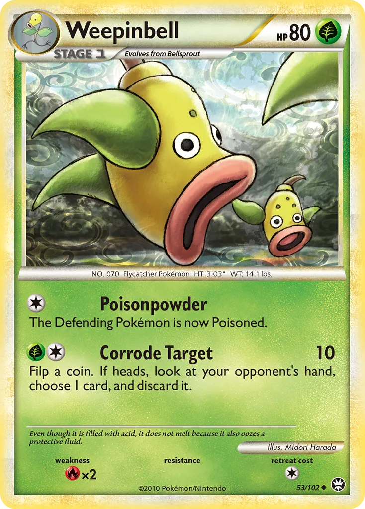 Weepinbell #53, HS—Triumphant Reverse Foil
