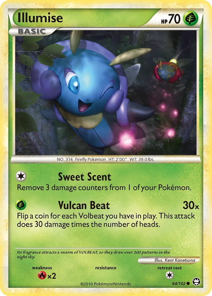 Illumise #64, HS—Triumphant Reverse Foil