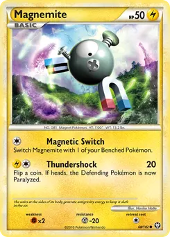 Magnemite #68, Reverse Foil