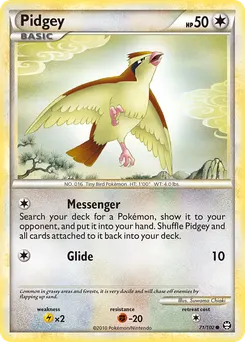 Pidgey #71, Reverse Foil