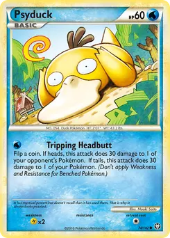 Psyduck #74, Reverse Foil