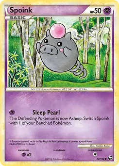 Spoink #77, HS—Triumphant